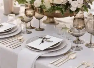 Het assortiment Servies & glas Witte tafelservies lijn