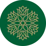 Logo Groen en goud kleurig