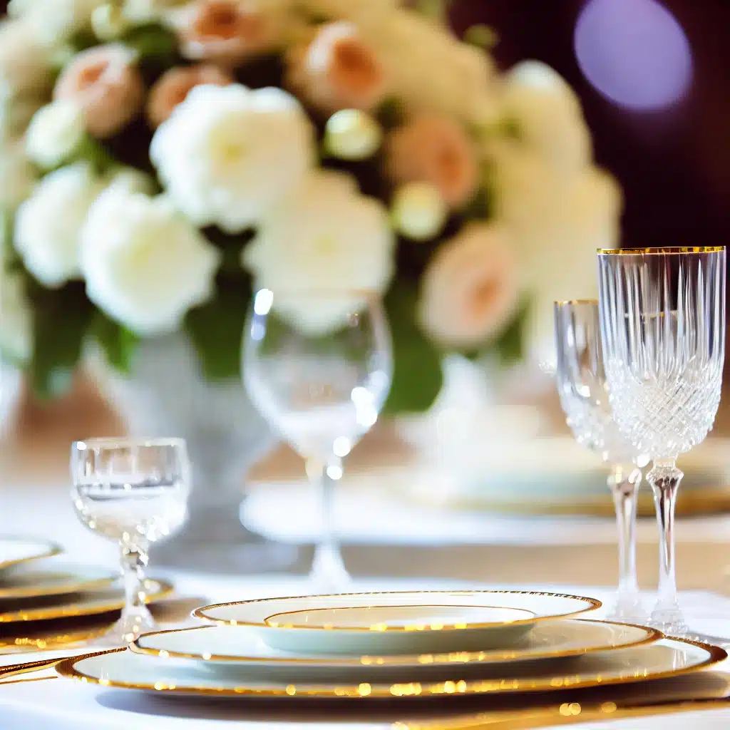 Elegante tafeldecoratie