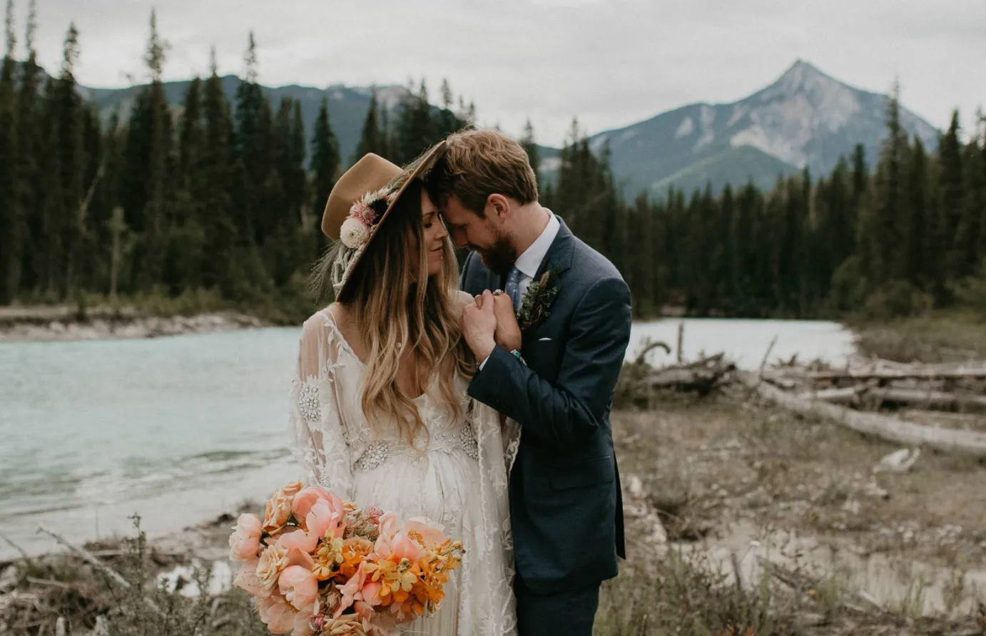 bohemian wedding style