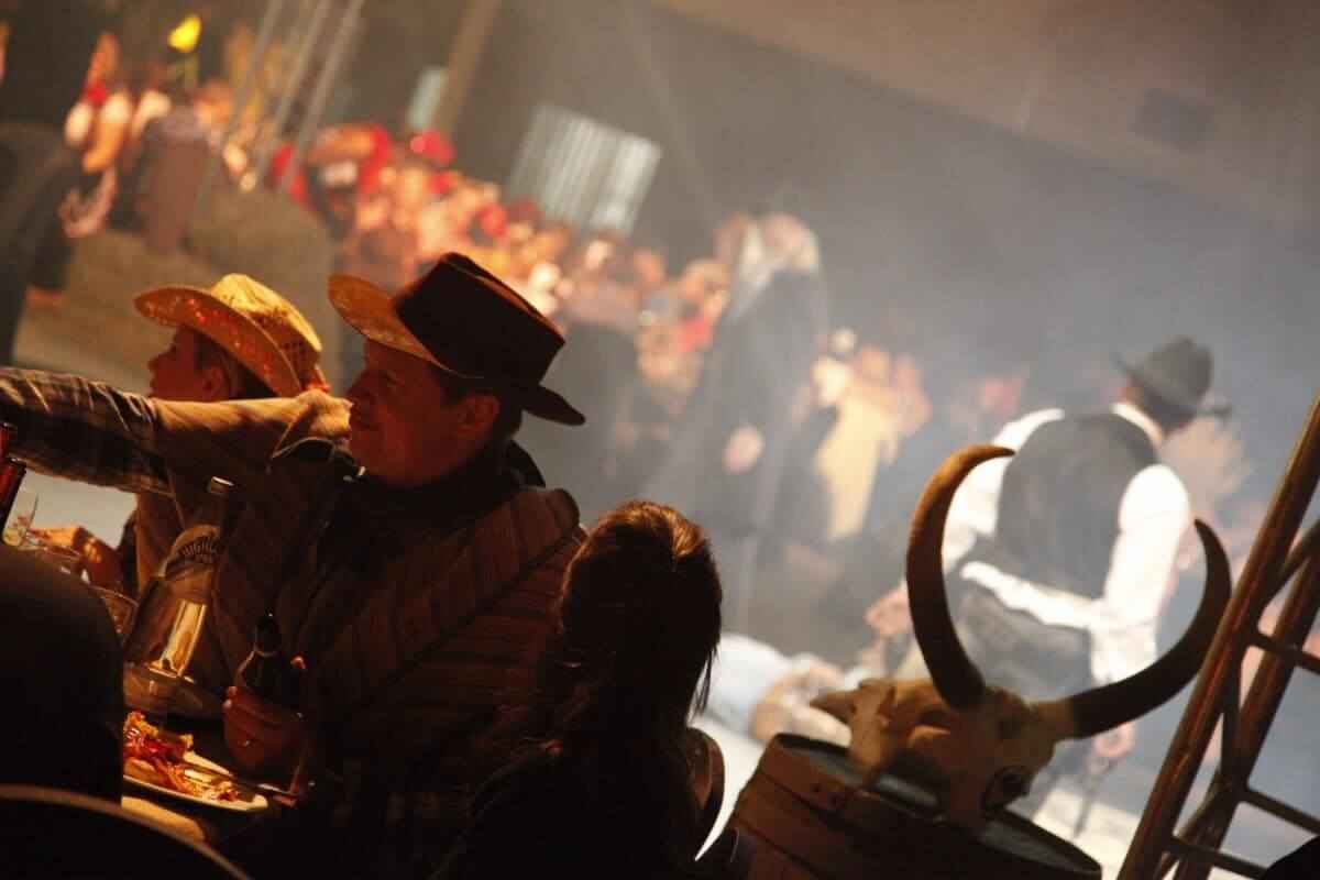 Het Wilden Westen bedrijfsfeest
