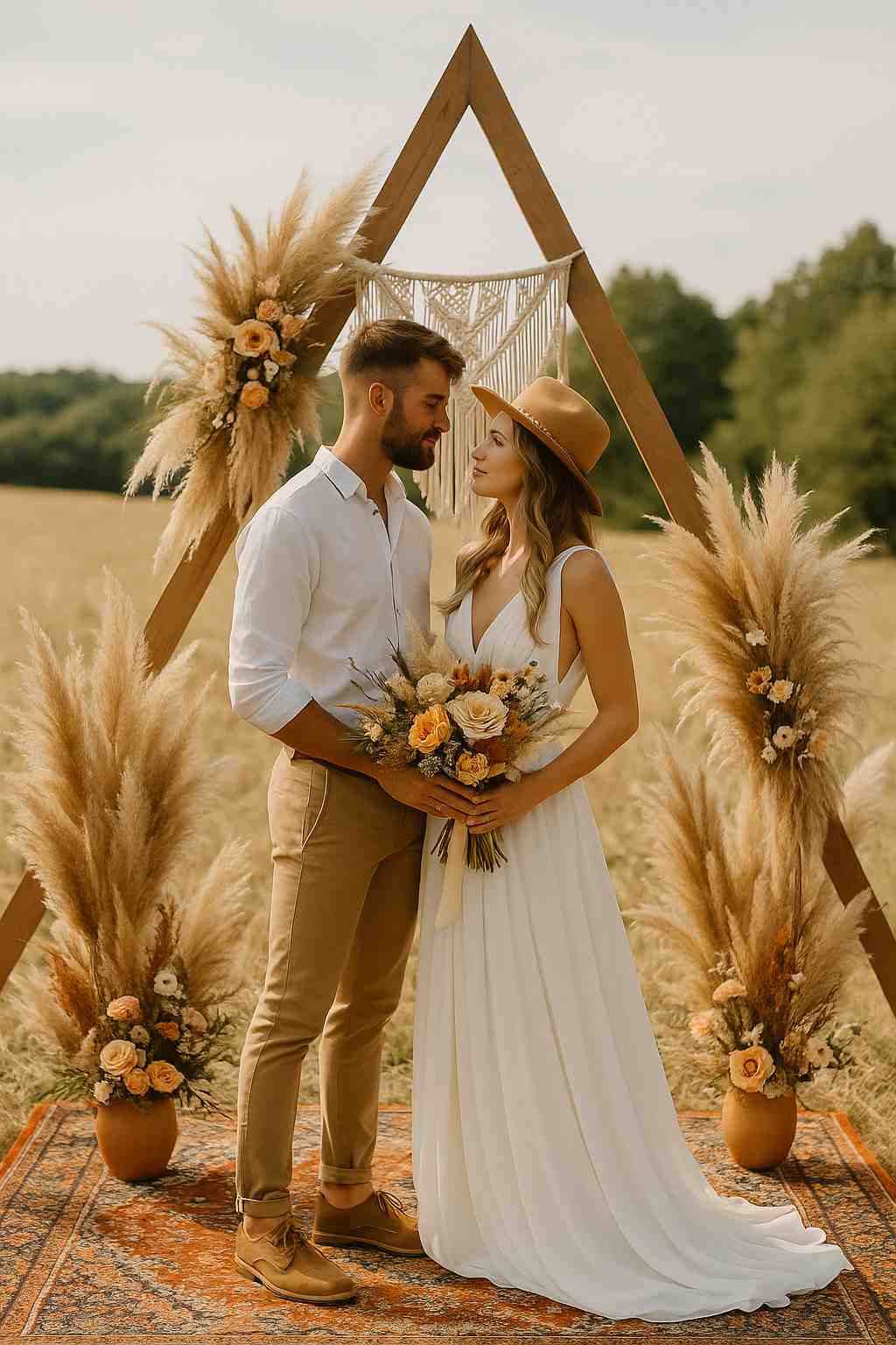 bohemian wedding thema