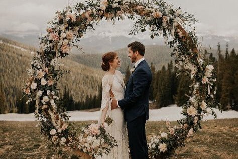 Botanische tuin bruiloft