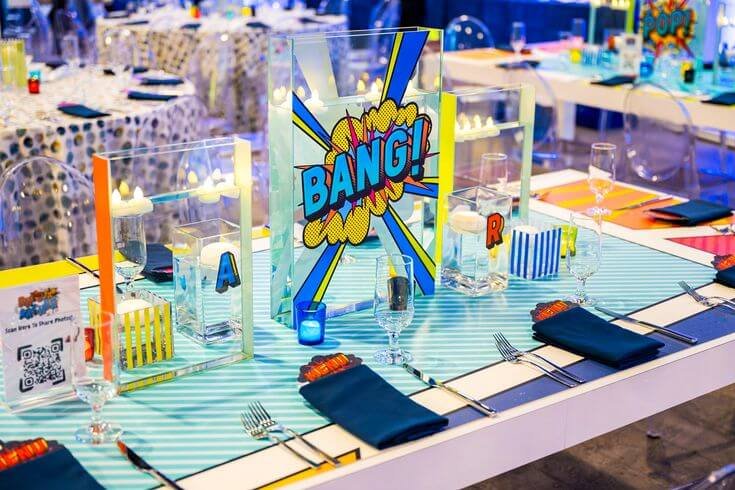 Superhelden Masker bedrijfsfeest