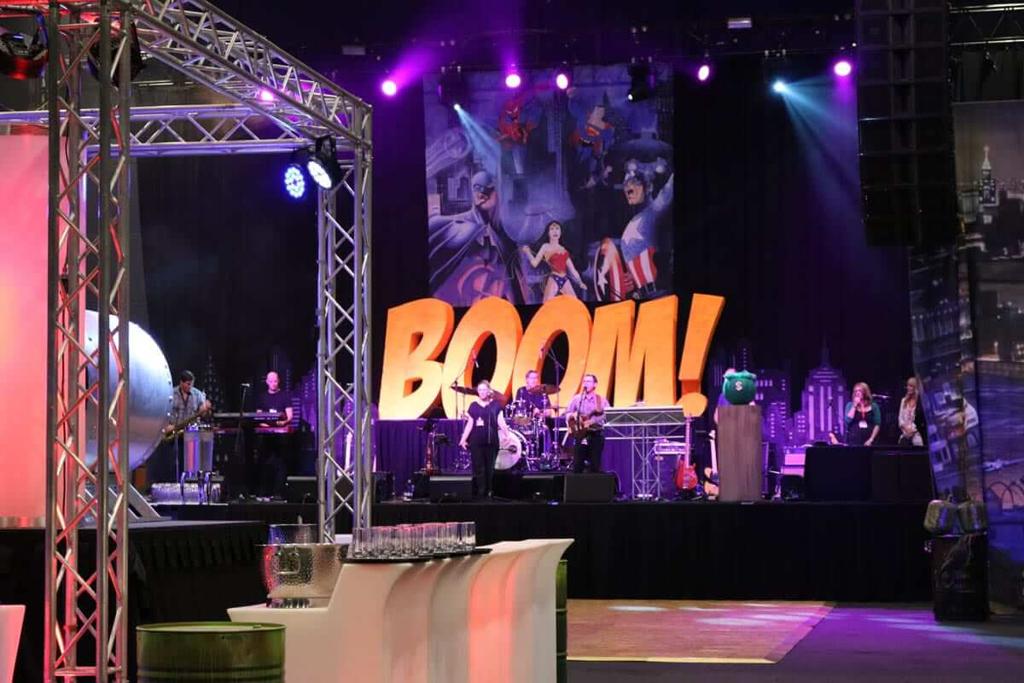 Superhelden Masker bedrijfsfeest