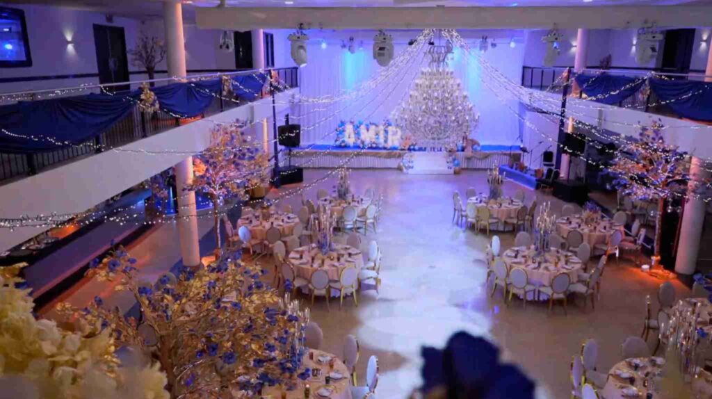 Koningsblauw Gender Reveal party