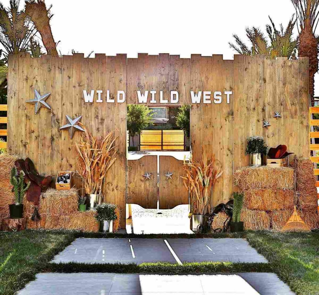 Het Wilde Westen bedrijfsfeest