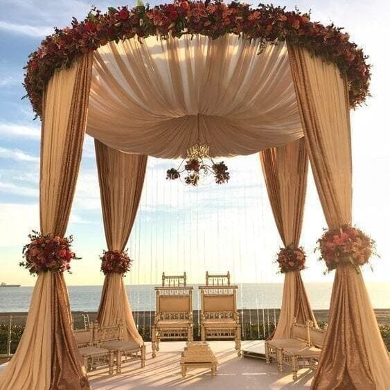 Bollywood Beige Mandap