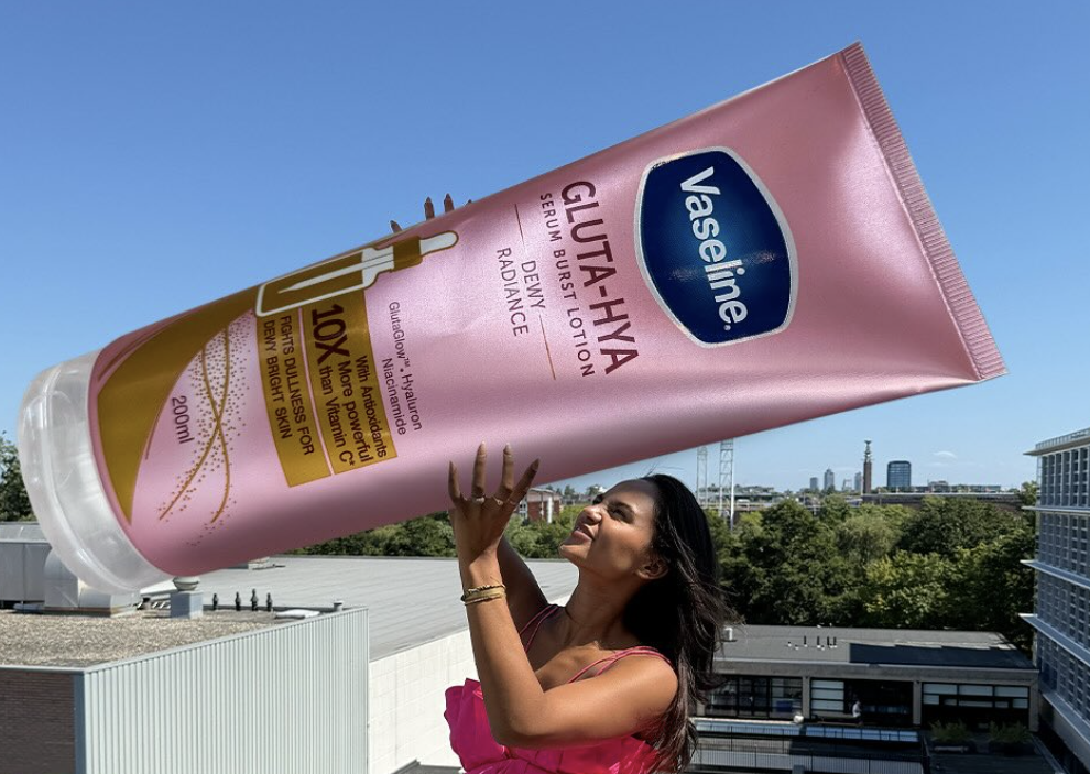 Vaseline Gluta Hya Productlancering