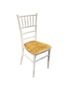 Chiavari stoel gouden zitting