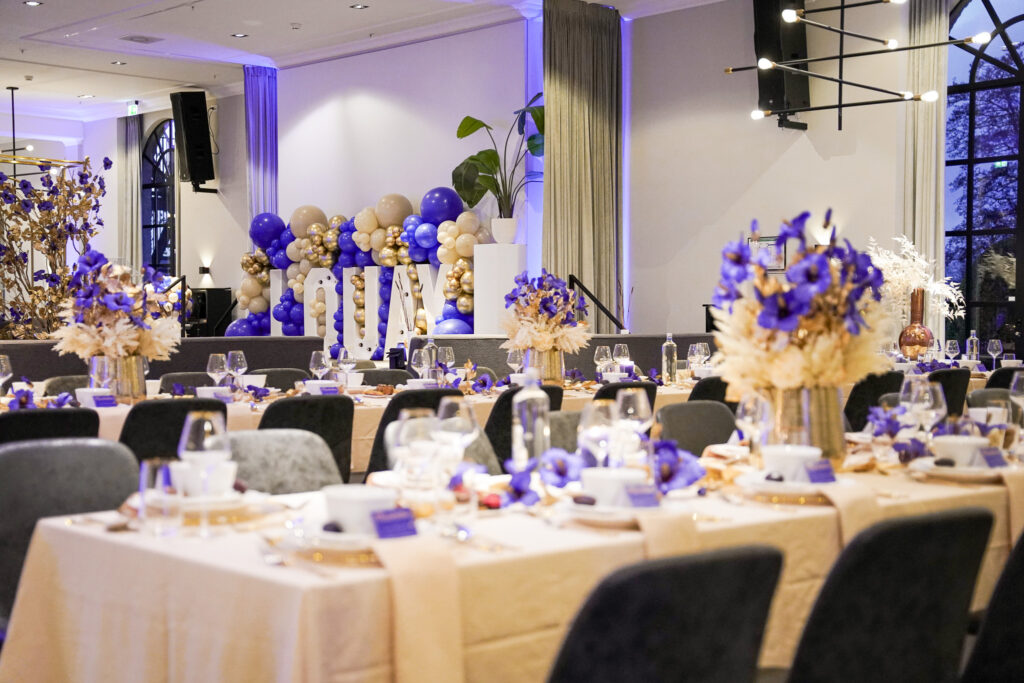 Bruiloft met Basma-decoratie