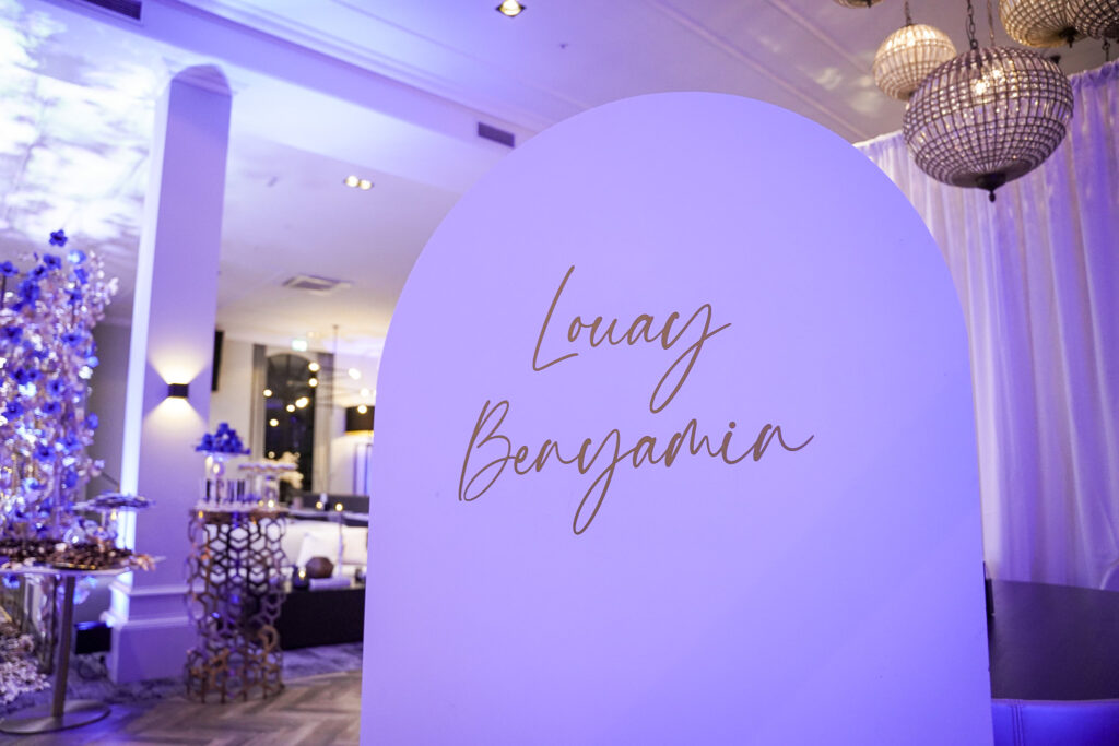 Bruiloft met Basma-decoratie