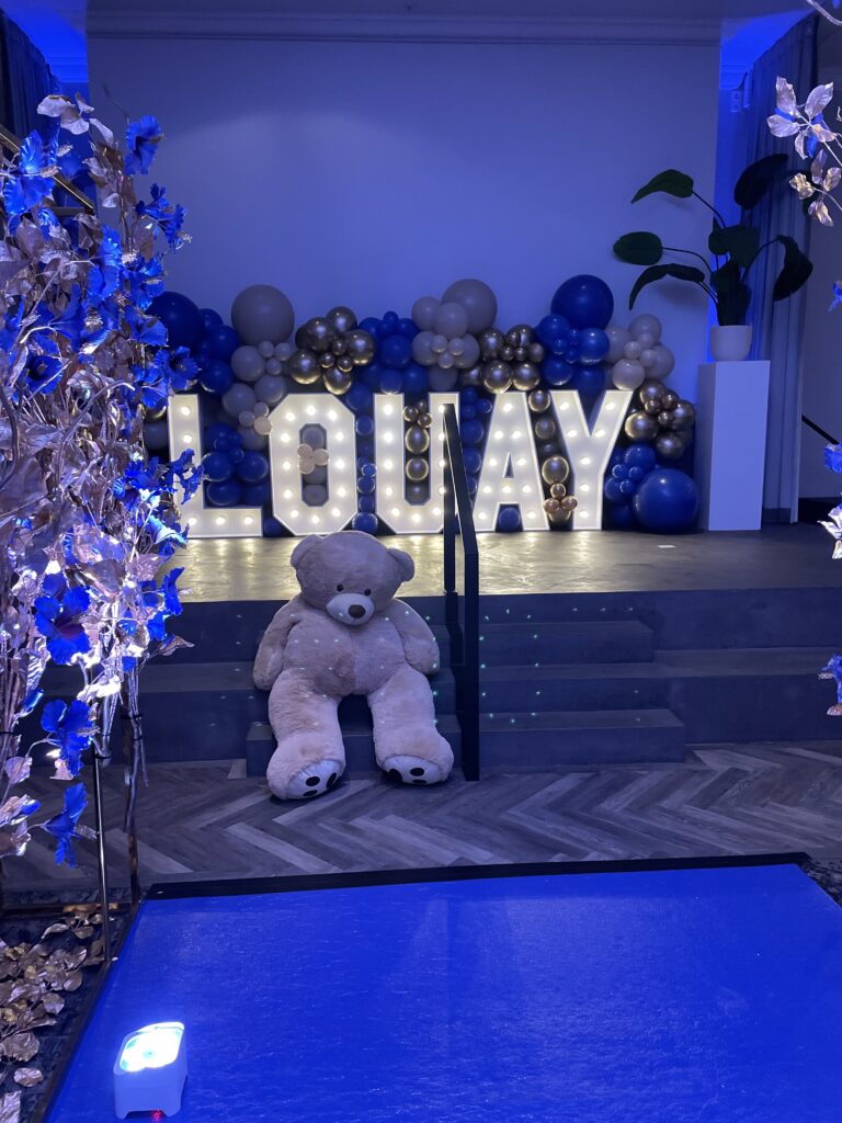 Bruiloft met Basma-decoratie