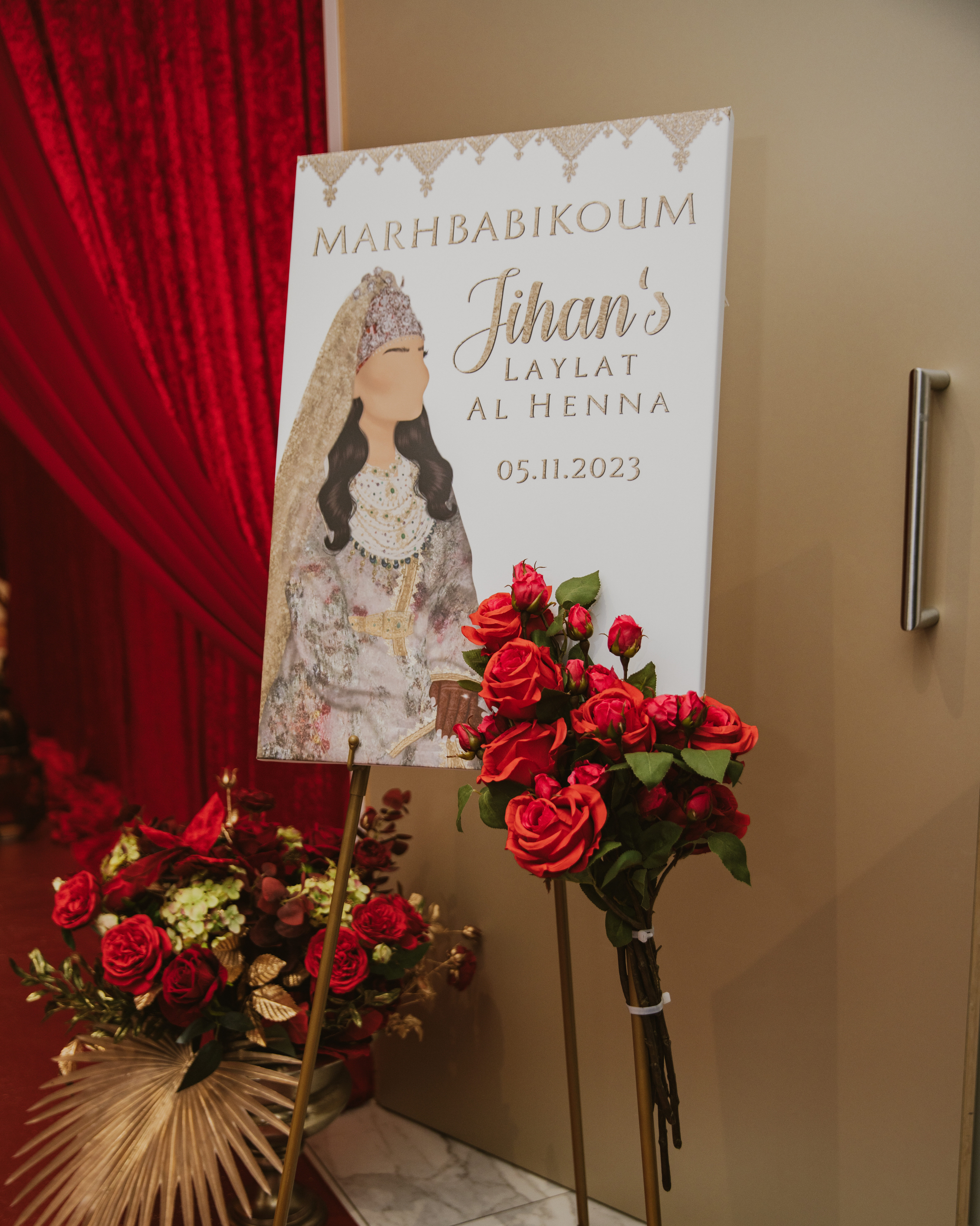 Welkomstbord huren voor bruiloft