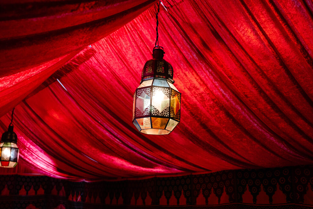 Marrakech night-thema decoratie