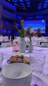 Ramadan-decoratie bij een evenement