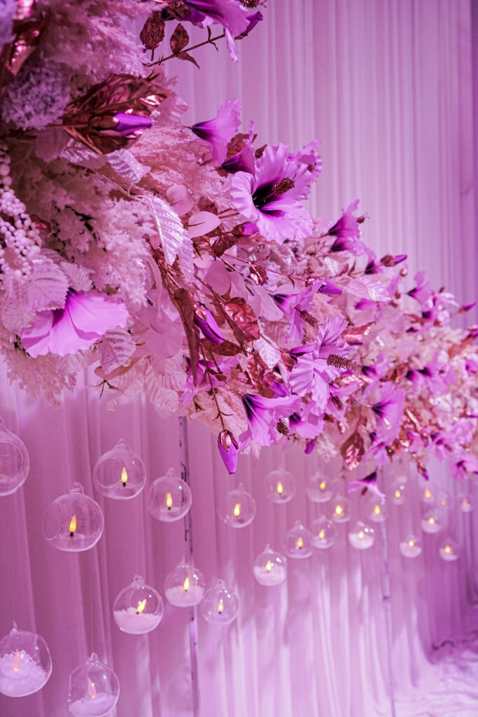 Violet decoratiepakket van Basma