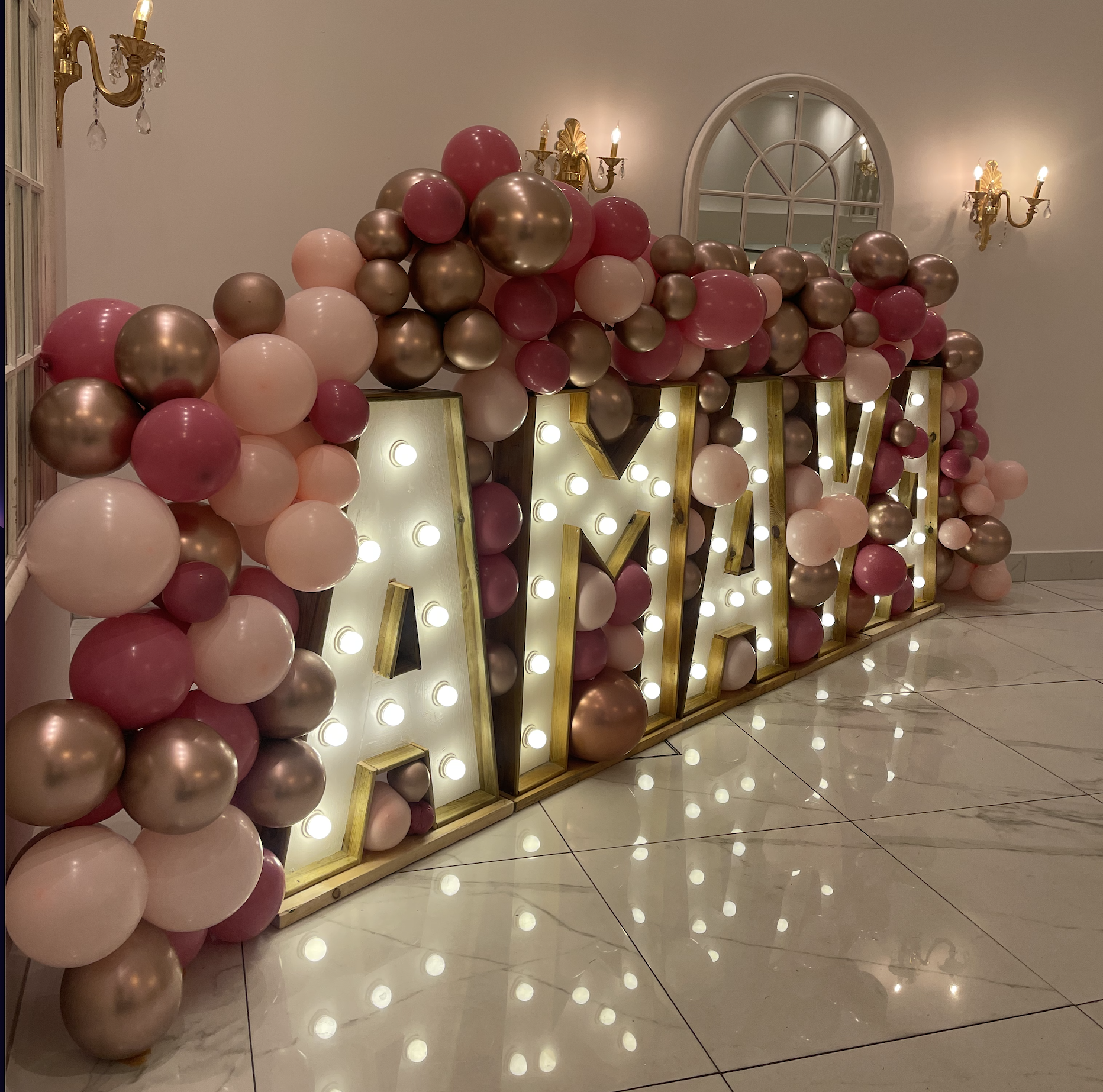 Led Letters amaya