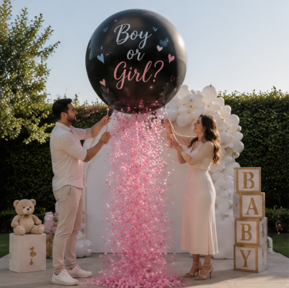 Ballonnen onthulling-basma