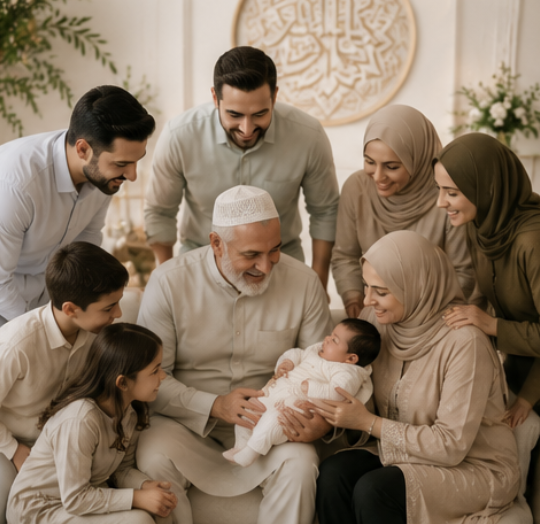 Verbinding-aqiqah-viering-basma