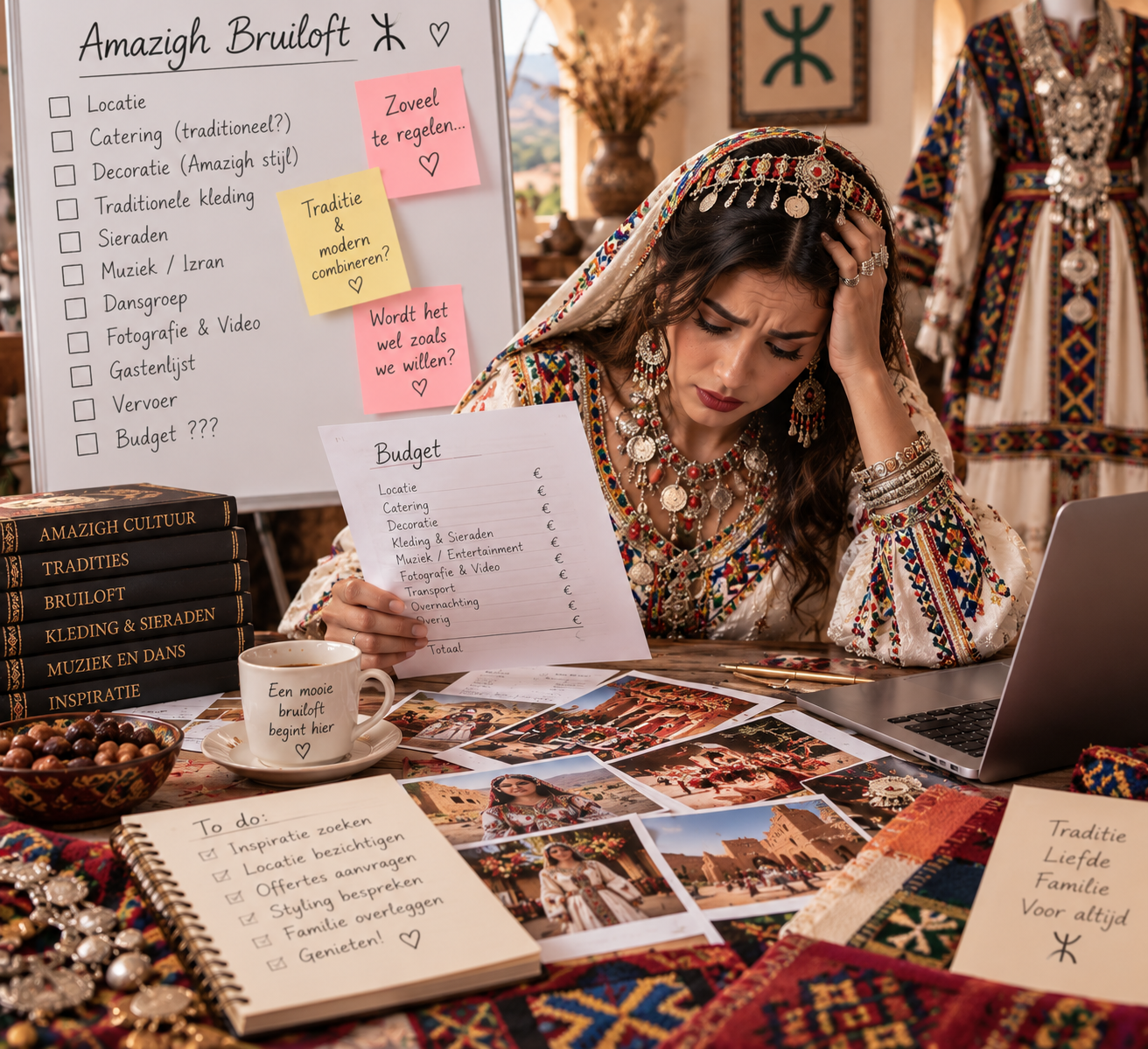 Amazigh bruiloft