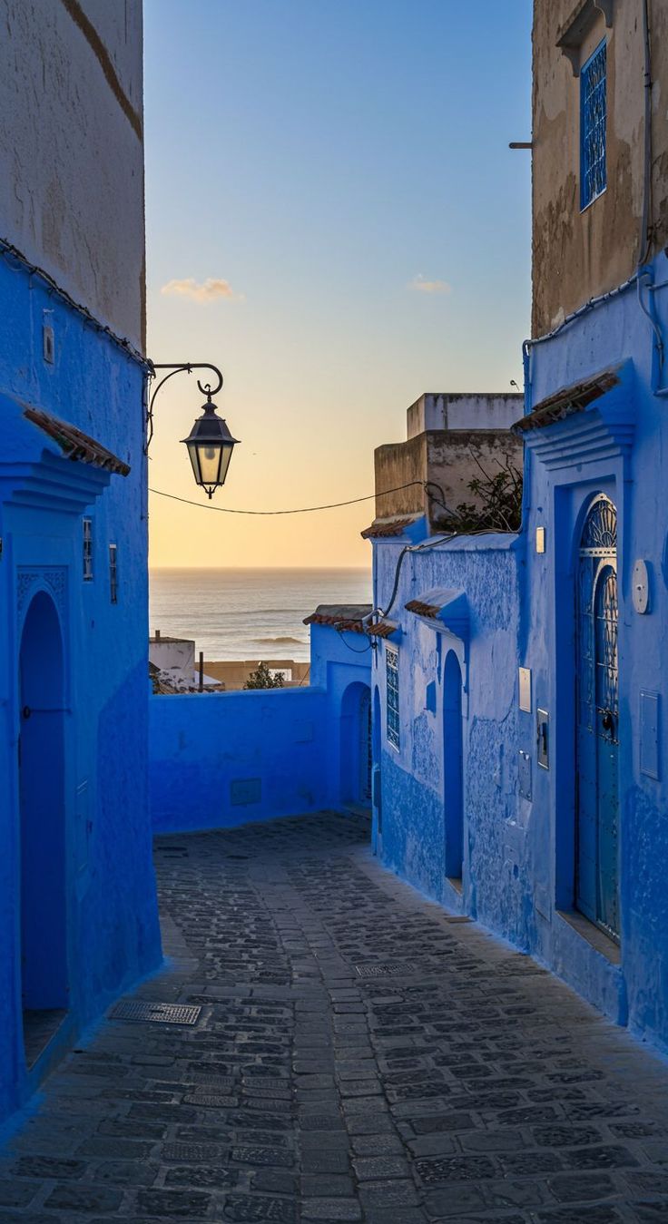 Chefchaouen blauw