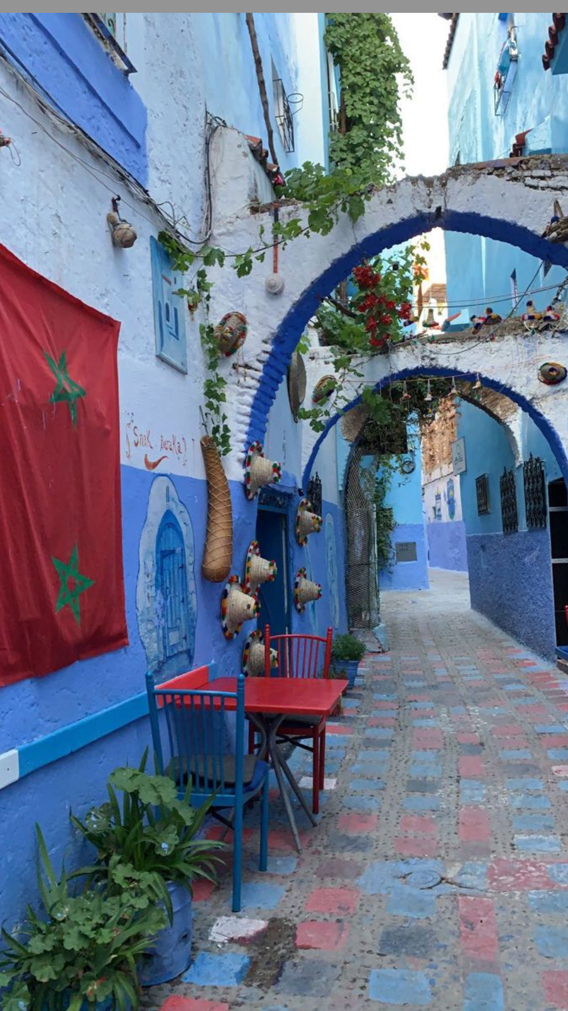 Chefchaouen blauw