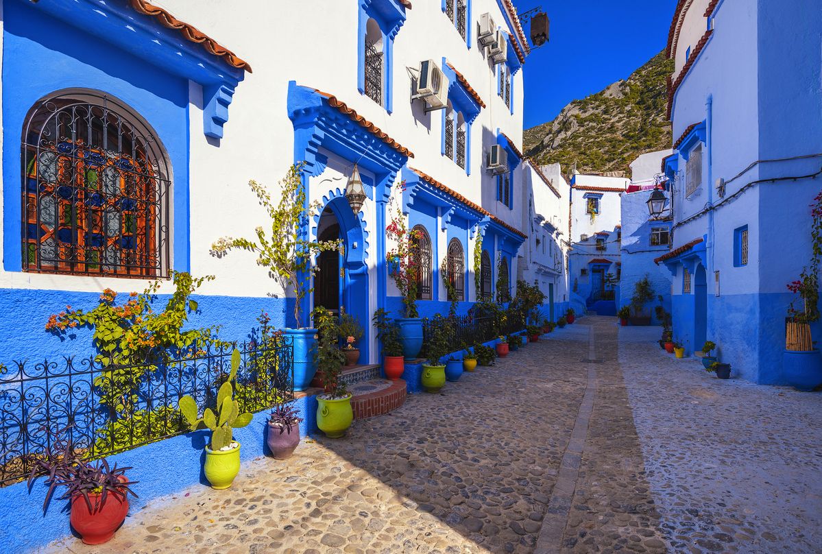 Chefchaouen blauw