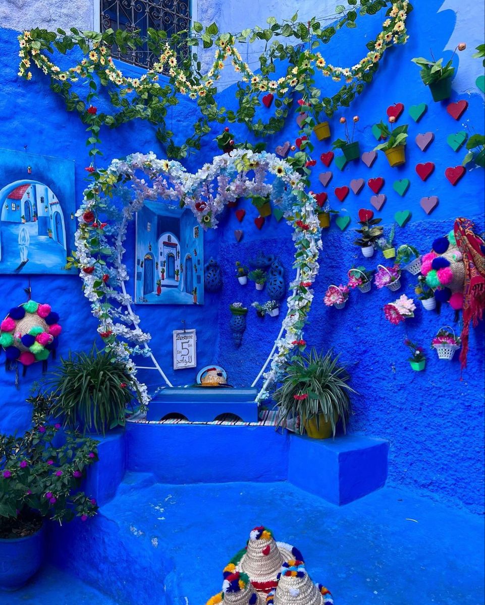 Chefchaouen blauw