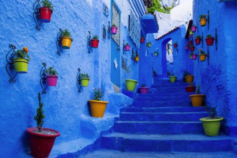 Chefchaouen blauw